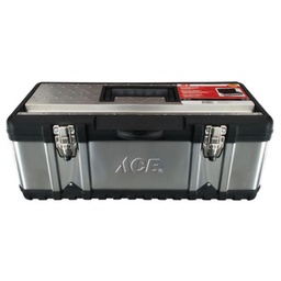 Stainless Steel Tool Box With Removable Parts Tray 23In (58Cm) Ace.