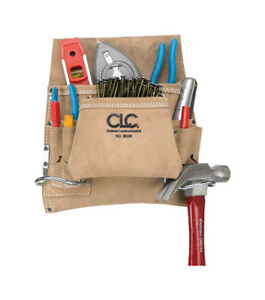 BAG NAIL/TOOL 8PKT LTHR