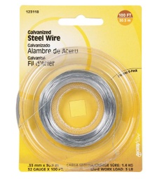 Wire Steel Galv 32Ga100'
