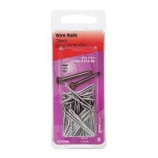 Hillman 1-1/4 in. Wire Bright Steel Nail Flat