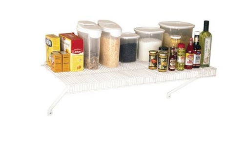 Rubbermaid 26 in. H x 12 in. W x 36 in. L Steel Linen Shelf Kit 1 each