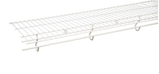 Rubbermaid 96 in. H x 16 in. W x 4.25 in. L Steel Free Slide Shelf 1 pk.
