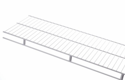 Rubbermaid 96 in. H x 12 in. W x 1.9 in. L Steel Wardrobe Shelf 1 each.