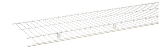 Rubbermaid 96 in. H x 16 in. W x 1.9 in. L Steel Wardrobe Shelf 1 each.