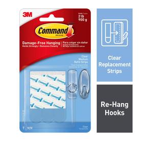 Strips Refil Med Clr 9Pk