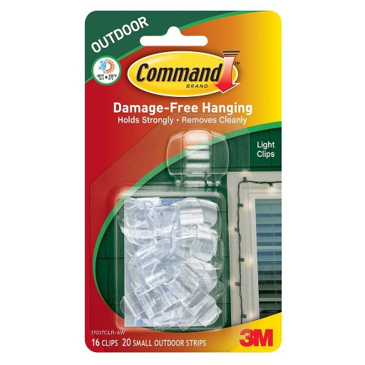 Outdoor Light Clip 16Pk