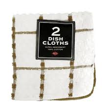 Dish Cloth Biscotti 2-Pk