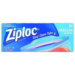 Ziploc Freezer Bag Qt19C