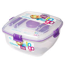 Food Container Chill It To Go 1.3L, (44Oz) 5.4 Cups Bpa Free Sistema