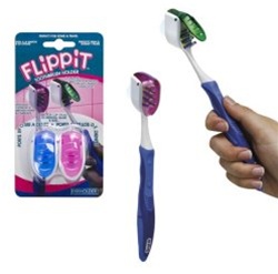 Flip It Toothbrush Holder Plastic Evriholder