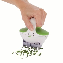 Zyliss FastCut 5-13/16 in. W x 9-3/16 in. L Green/White Stainless Steel Herb Cutting Tool