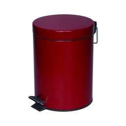 Step Can 5L (1Gal) Steel Red Home Plus