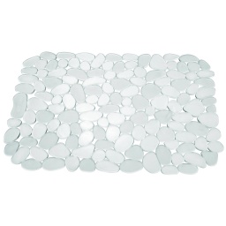Pebblz Sink Mat Large Clear.