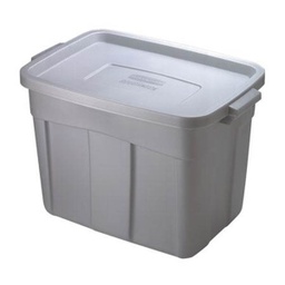 Rubbermaid Roughneck 16.5 in. H x 15.9 in. W x 23.875 in. D Stackable Storage Box