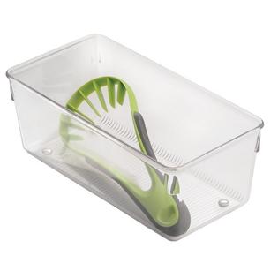 InterDesign Linus 3x4x8 in. L Clear Pl Drawer Organizer