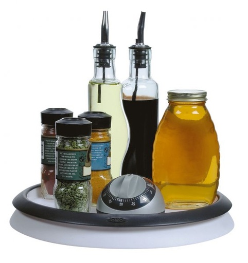 OXO Good Grips White 1.5x11in. Dia.Kitchen Turntable