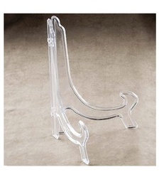 Stand Plate Clear 3-6&quot;