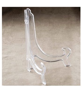Stand Plate Clear 6"-10"