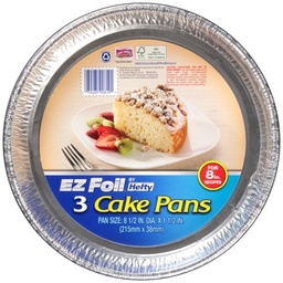 Pan Foil Cake Rd8-1-2Pk3