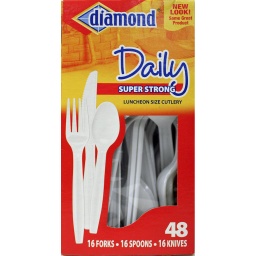 Diamond® Daily™ Forks, Knives, Spoons