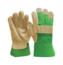 Digz Women's Indoor/Outdoor Suede Leather Gardening Gloves Green M 1 pk