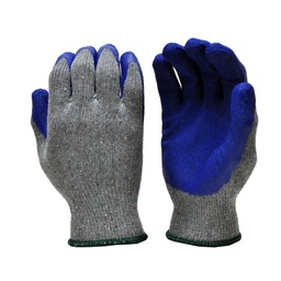 Gloves Work Double Palm Medium Gray Ace