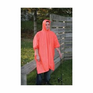Poncho Vinyl 50"X80"Orng