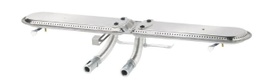 Grill Mark Stainless Steel Grill Burner 7.3 in. L x 7.3 in. W.