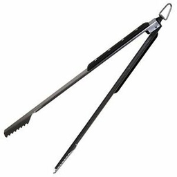 Bbq Tongs 43.18Cm (17In) Stainless Steel Soft