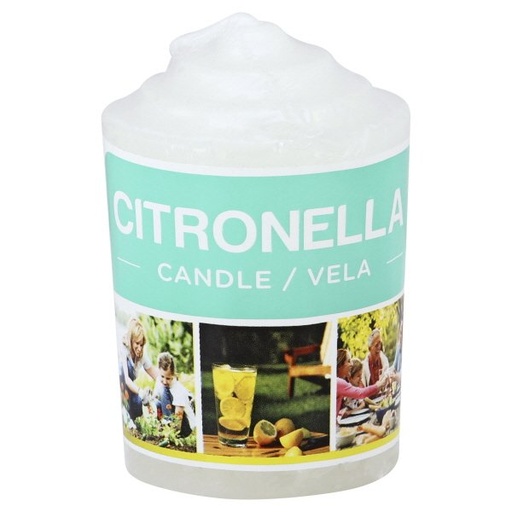 7437502  Candle Citronella Pillar Dia 4.4Cm X