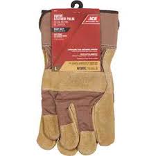 Chore Gloves Flannel Yellow Large Ace
