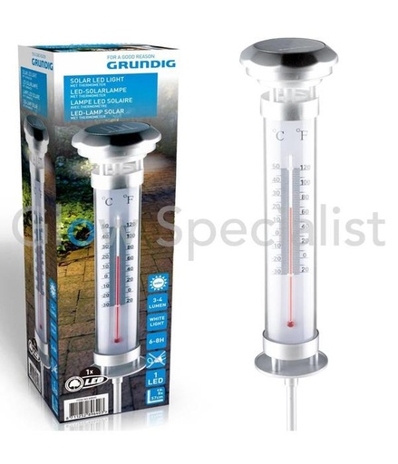 Solar Thermometer Light.