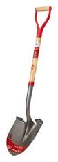 Ace Steel 9 in. W x 41.5 in. L Round Point Shovel Wood