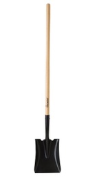Showel Square Point Steel 47 In Wood Handle