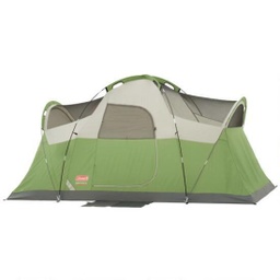 Coleman Gray/Green Tent 68 in. H x 84 in. W x 144 in. L