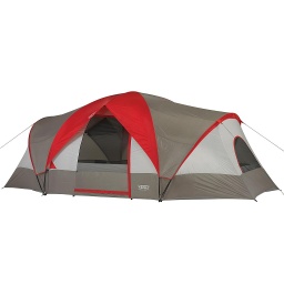 American Recreation, Red/Gray Tent 78 in. H x 120 in. W x 192 in. L 1 pk