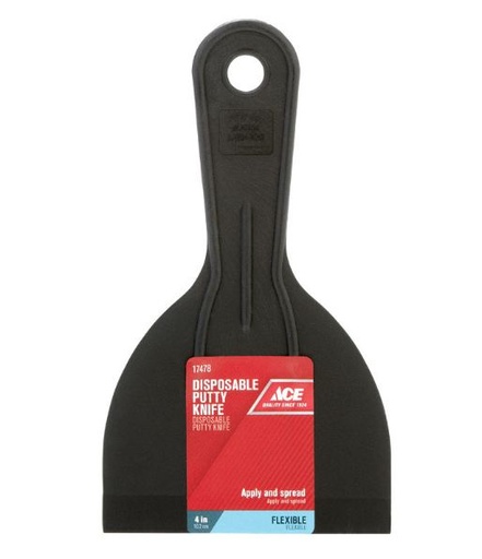 Scraper 10.2Cm (4In) Polished Heatset Plastic Handle Ace