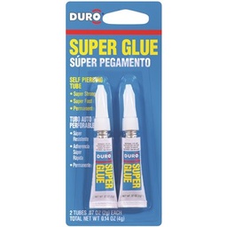 Super Glue 2Gm 2Pk Duro.