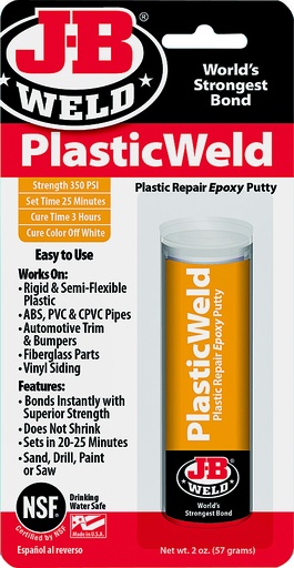 Plasticweld Epoxy 2Oz.