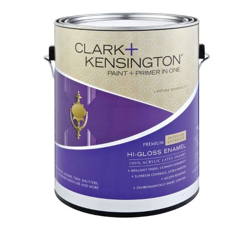 Ace Clark+Kensington High-Gloss Deep Green Acrylic Latex Paint and Primer Indoor/Outdoor 1 gal.
