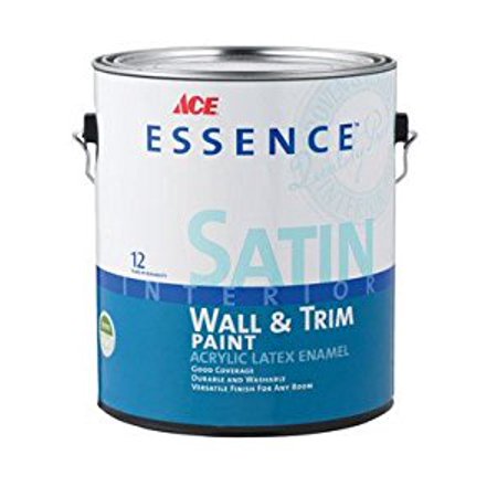 Ace Essence Satin High Hiding White Acrylic Latex Paint Indoor 1 gal