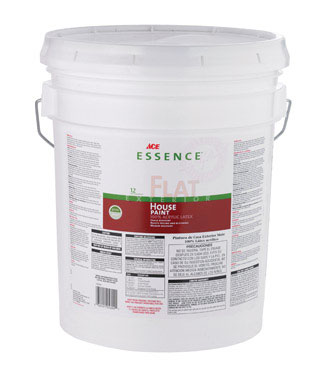 Ace Essence Flat Tintable Base Acrylic Latex House Paint Outdoor 5 gal