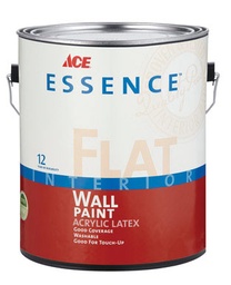 Ace Essence Flat High Hiding White Acrylic Latex Paint Indoor 1 gal