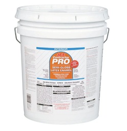 Ace, Contractor Pro Semi-Gloss White Latex Paint Indoor 5 gal.
