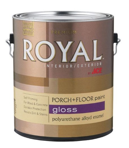 Ace Royal Gloss Bark Brown Porch & Patio Floor Paint 1 gal