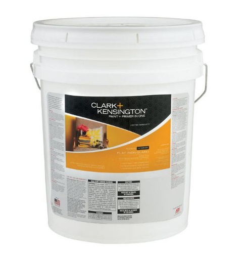 Ace Clark+Kensington Flat Midtone Hi-Hide Base Acrylic Latex Paint and Primer Indoor 5 gal.