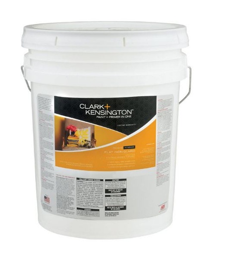 Ace Clark+Kensington Flat Enamel Neutral Base Acrylic Latex Paint and Primer Indoor 5 gal