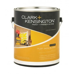 Ace Clark+Kensington Flat Ultra White Base Acrylic Latex Paint and Primer Indoor 1 gal