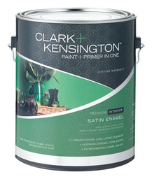 Ace Clark+Kensington Satin Tintable Base Midtone Hi-Hide Base Acrylic Latex Paint and Primer