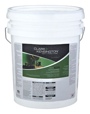 Ace Clark+Kensington Satin Tintable Base Midtone Hi-Hide Base Acrylic Latex Paint and Primer 5 GAL